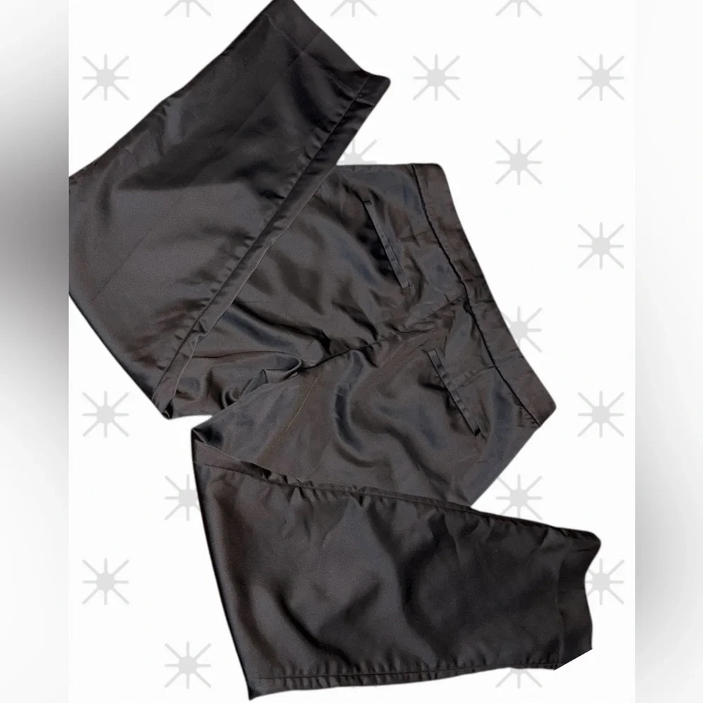 J. Crew Collection Kate Satin Straight Leg Pants - Picture 2 of 7